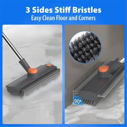 Mobebo 3-in-1 Floor Scrub Brush