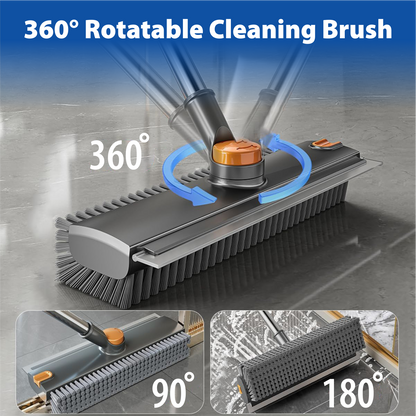 Mobebo 3-in-1 Floor Scrub Brush