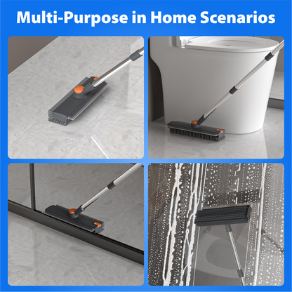 Mobebo 3-in-1 Floor Scrub Brush