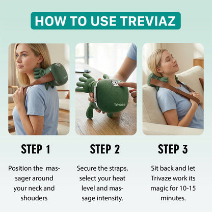 Trivaze  The 3-in-1 Neck Massager