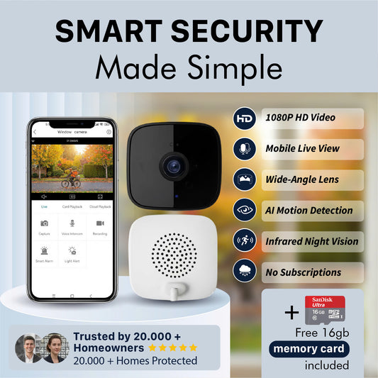 Mobebo - The Smarter Window Camera For Your Home